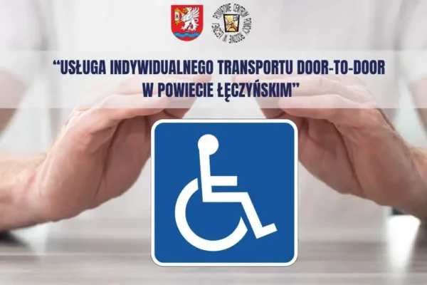 Powiat Łęczyński uruchamia transport door-to-door dla osób z niepełnosprawnościami