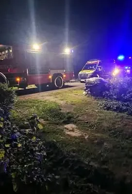 OSP KSRG Cyców pomagała załodze ZRM w Kopinej
