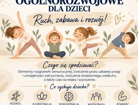 KariJoga w Cycowie – nowe zajęcia ogólnorozwojowe dla dzieci