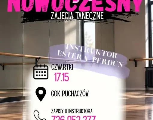 Już jutro taneczna zabawa w GOK Puchaczów – zapisz swoje dziecko!