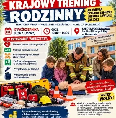 Krajowy Trening Rodzinny w Gminie Ludwin – bezpieczeństwo w praktyce