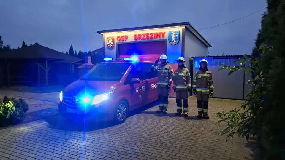 Hołd dla strażaków z Niska — OSP Brzeziny Puchaczów oddała cześć poległym