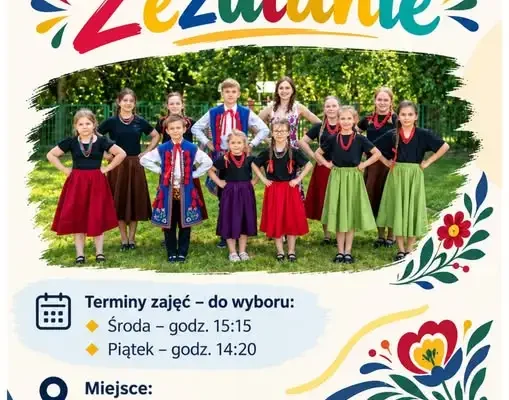 Zespół Tańca Ludowego Zezulanie zaprasza na nowy nabór