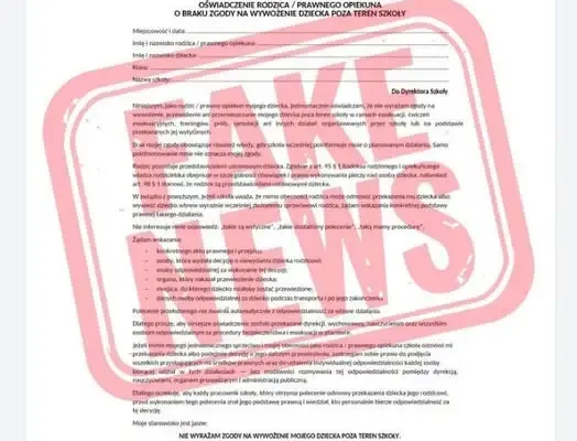 Fałszywe wpisy o oświadczeniach dla rodziców. Urząd gminy Puchaczów ostrzega przed dezinformacją