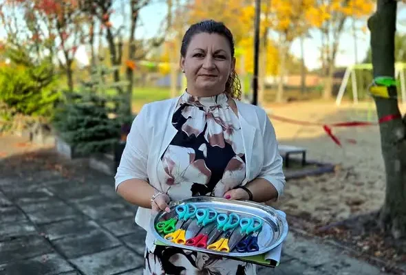 Pierwszoklasiści z Garbatówki złożyli ślubowanie. Nowy plac zabaw oficjalnie otwarty