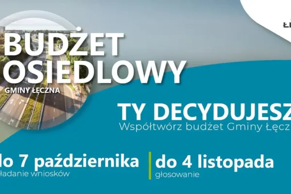 Budżet Osiedlowy w Łęcznej: głosowanie wznowione, termin wydłużony do 4 listopada