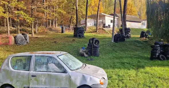 Uczniowie klas OPW z Milejowa szkolili się na paintballu