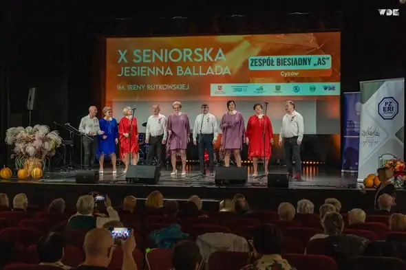 Cycowscy seniorzy na X Seniorskiej Jesiennej Balladzie we Włodawie